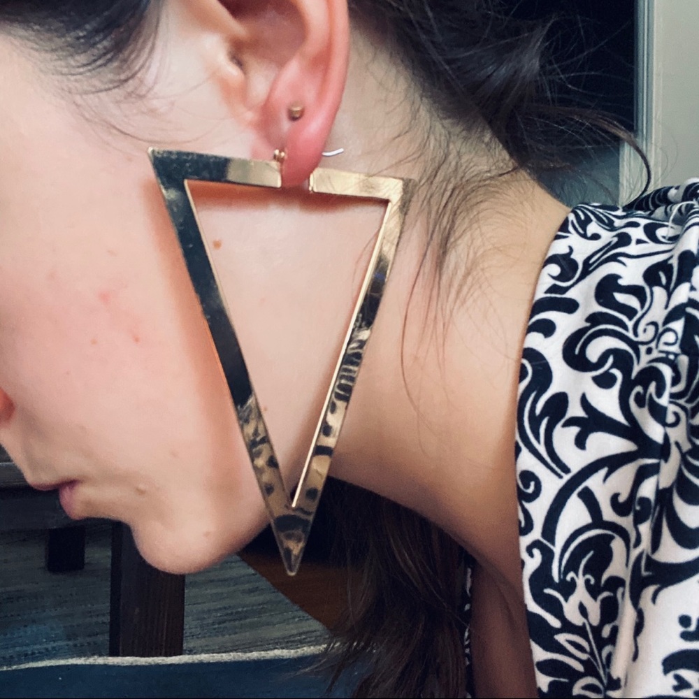 Geometric Earring - Picture 4 of 4